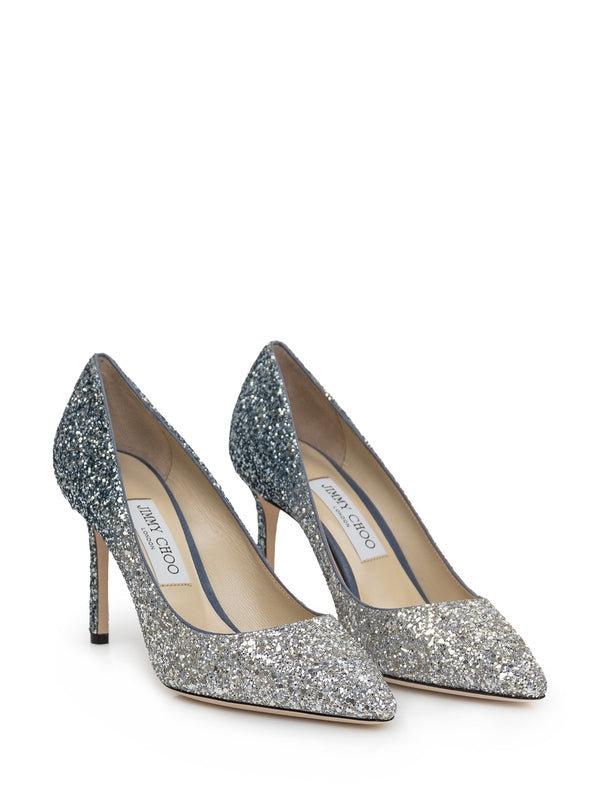 Romy Glitter Pump Heels