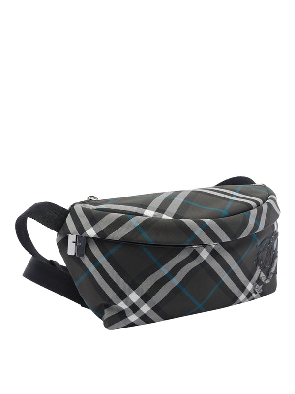 Ekd Logo Check Pattern Belt Bag