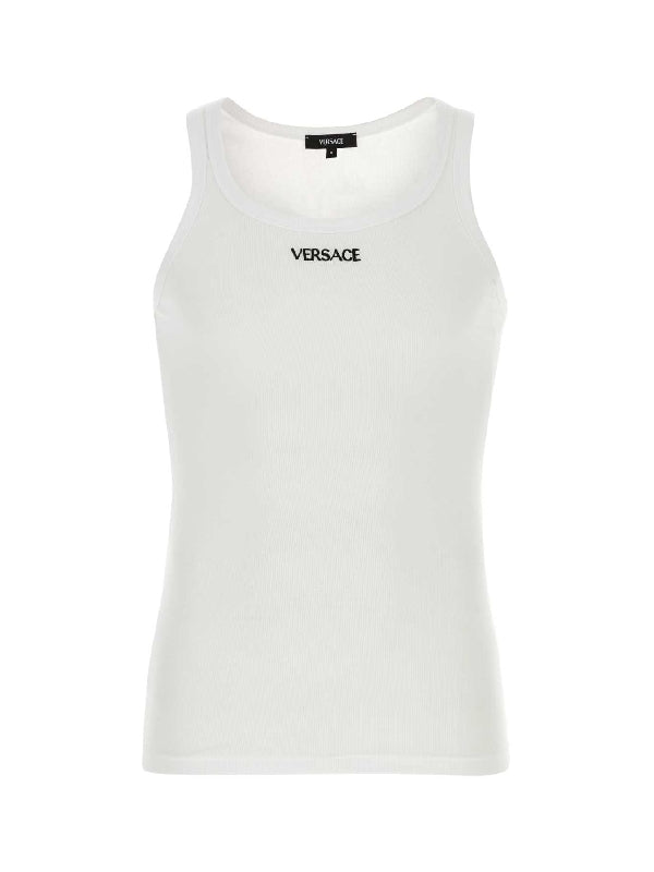 Logo Embroidered Tank Top