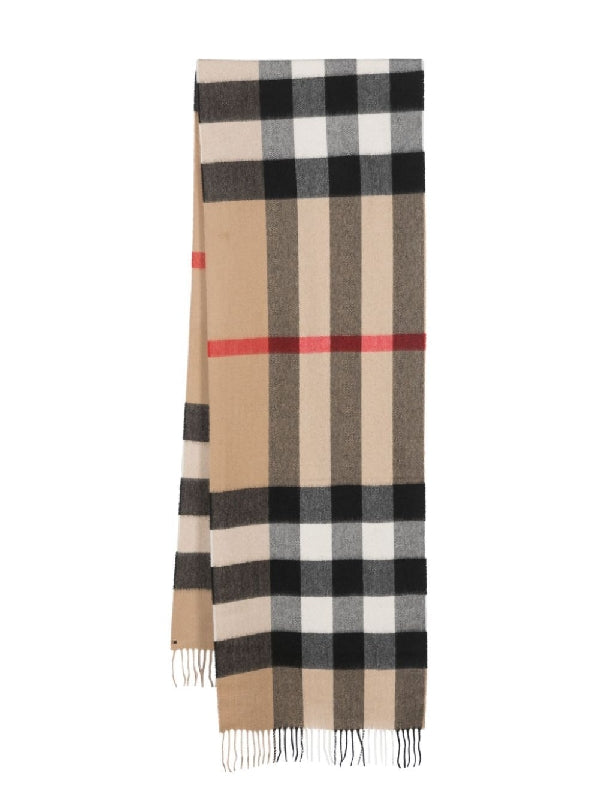 Vintage Check Cashmere Fringe
  Muffler