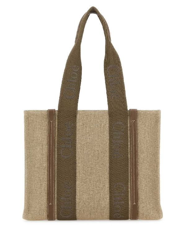 Woody Logo Tote Bag