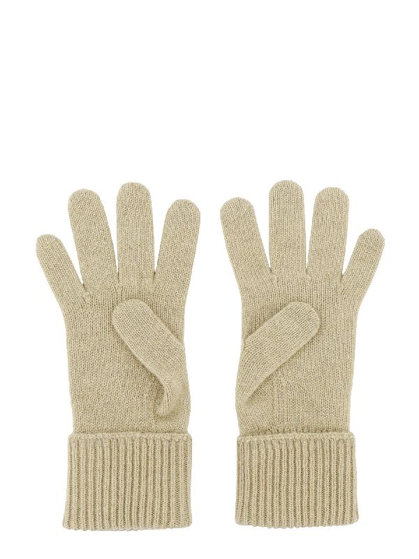 Ekd Logo Cashmere Gloves