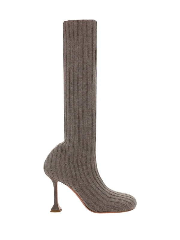 Veneda Ribbed Wool Blend
  Middle Boots