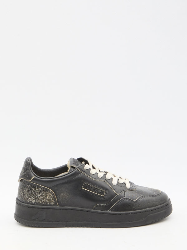 Super Vintage Leather Sneakers - Jente