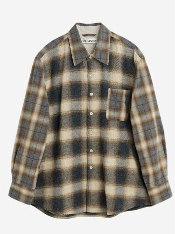 Above Check Cotton Shirt