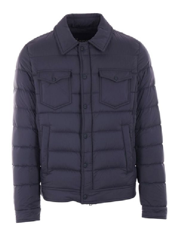 Quilted Nylon Padded Jacket