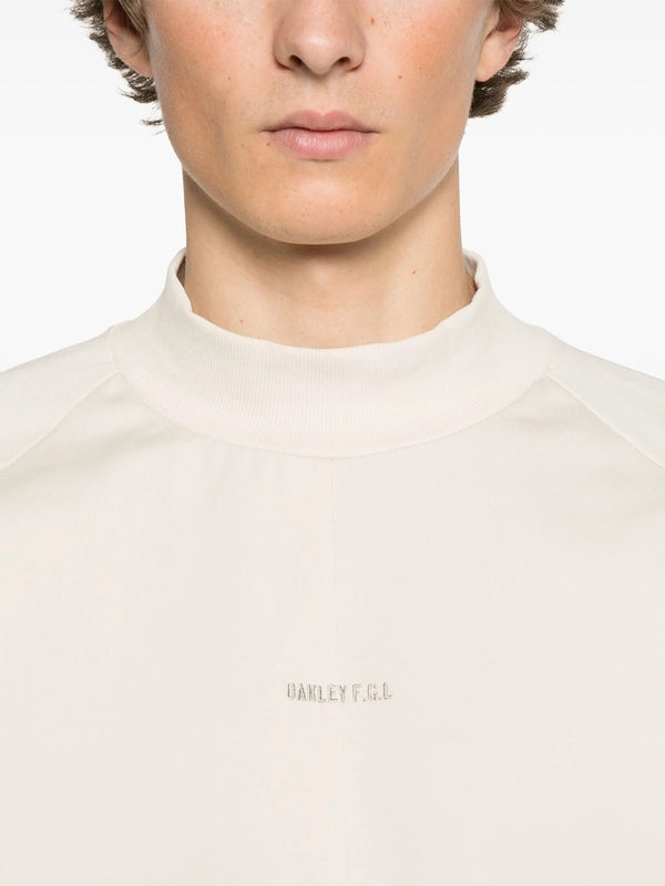Oakley Beige White Sweatshirts