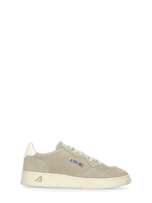 Autry Beige Low Top Sneakers
