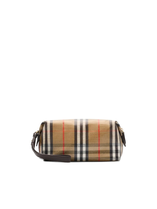 Burberry Beige Checked Other Cases