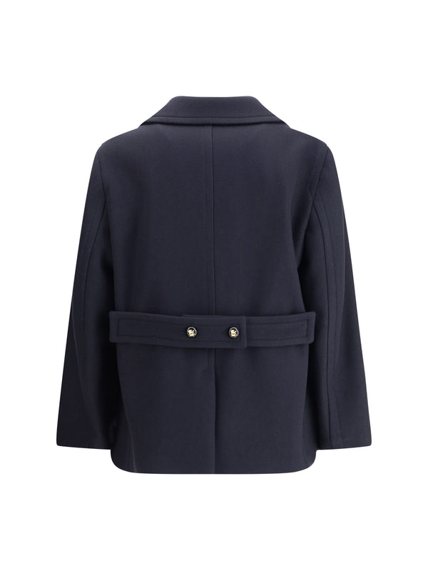 Valentino Navy Coats