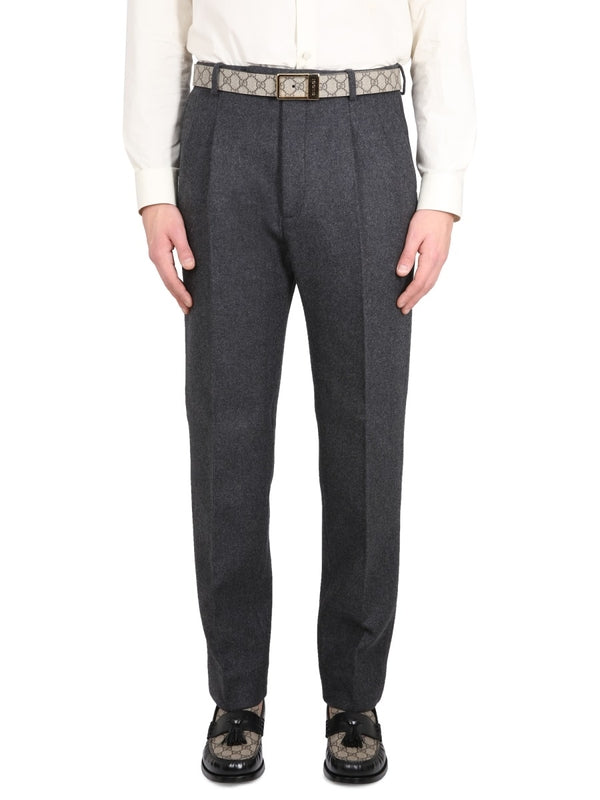 Tailored Wool Cashmere Pants