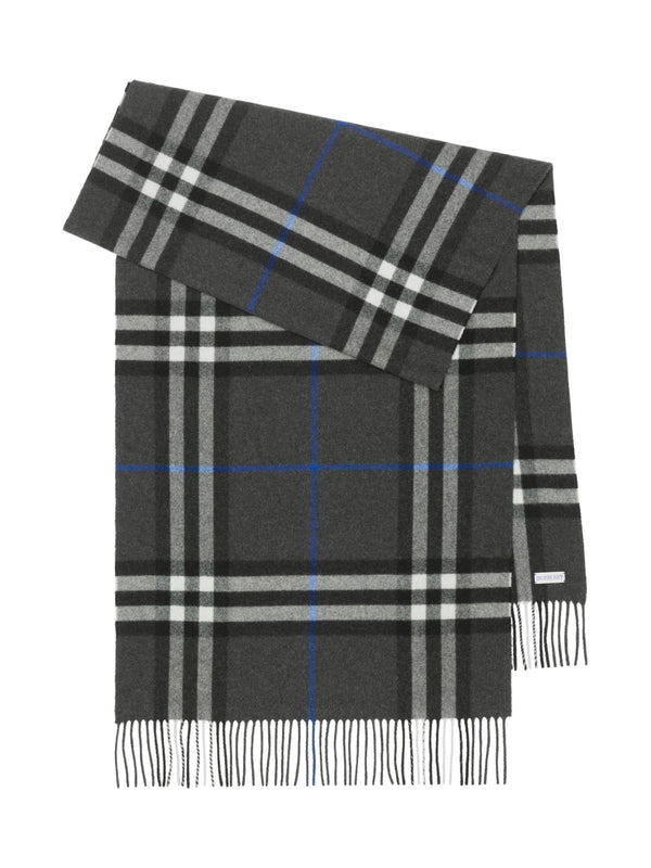 Check Cashmere Muffler