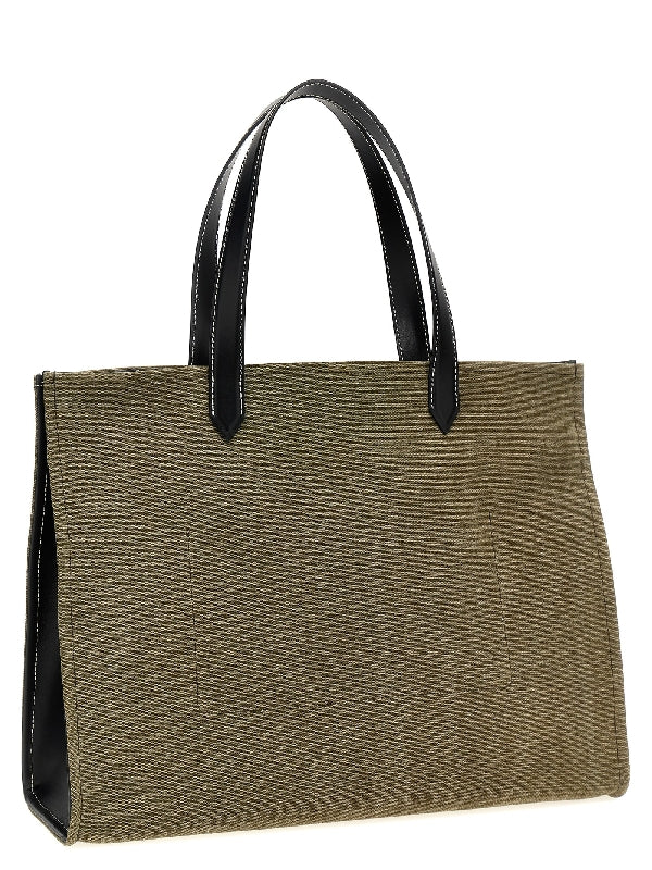 B Army Canvas Medium Tote Bag