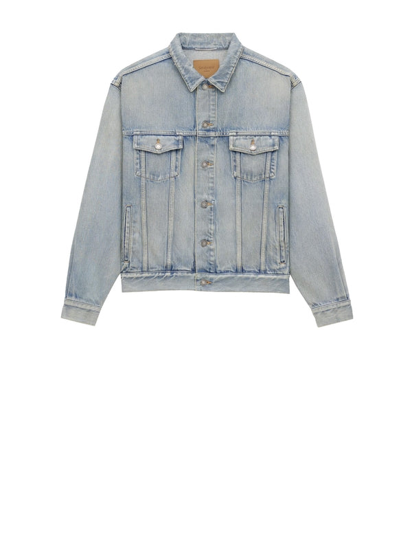 Saint Laurent Blue Trucker