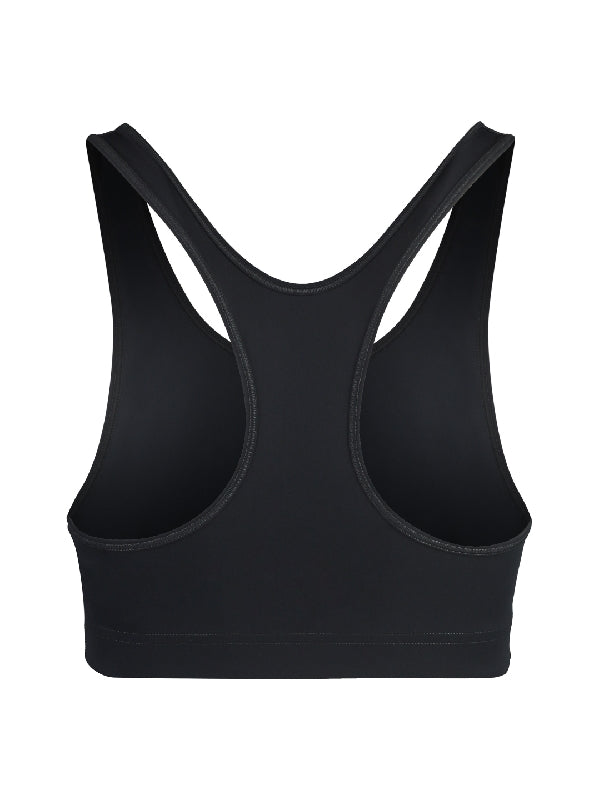 Logo Printed Sports Bra Top