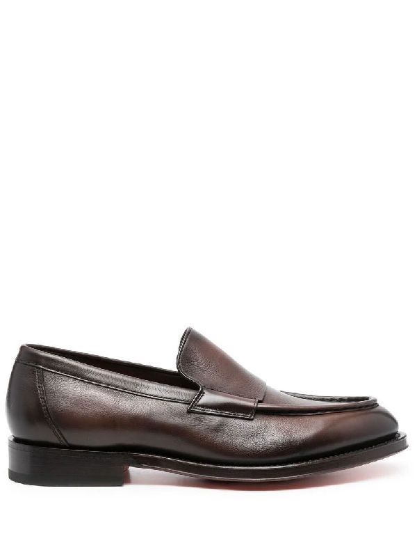 Brown Leather Loafers