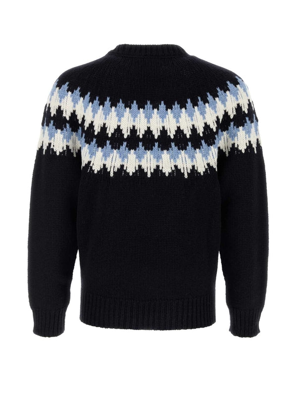 Pattern
  Jacquard Crewneck Knit