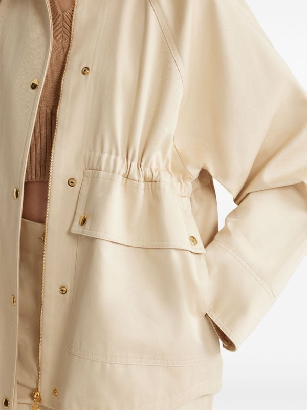 Beige Cotton Jacket