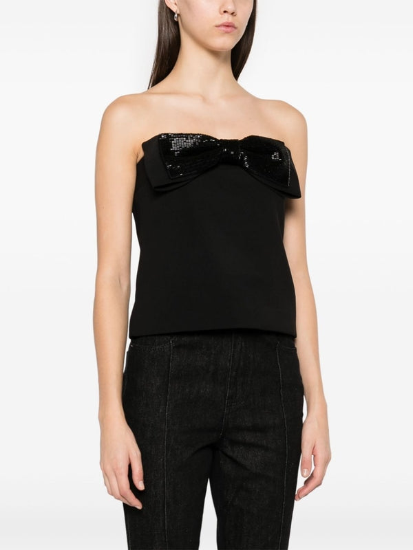 Bow Detail Sleeveless Top