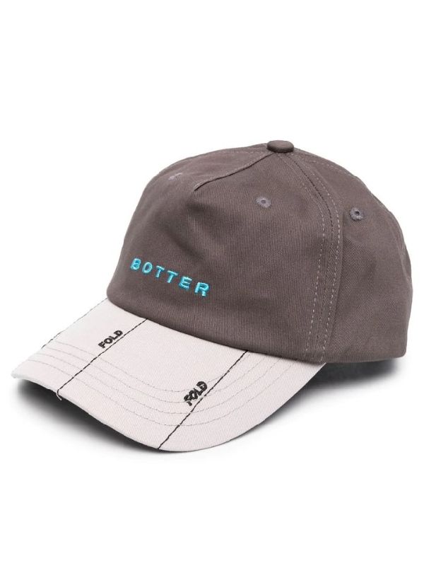 Fold Embroidered Logo Ball Cap