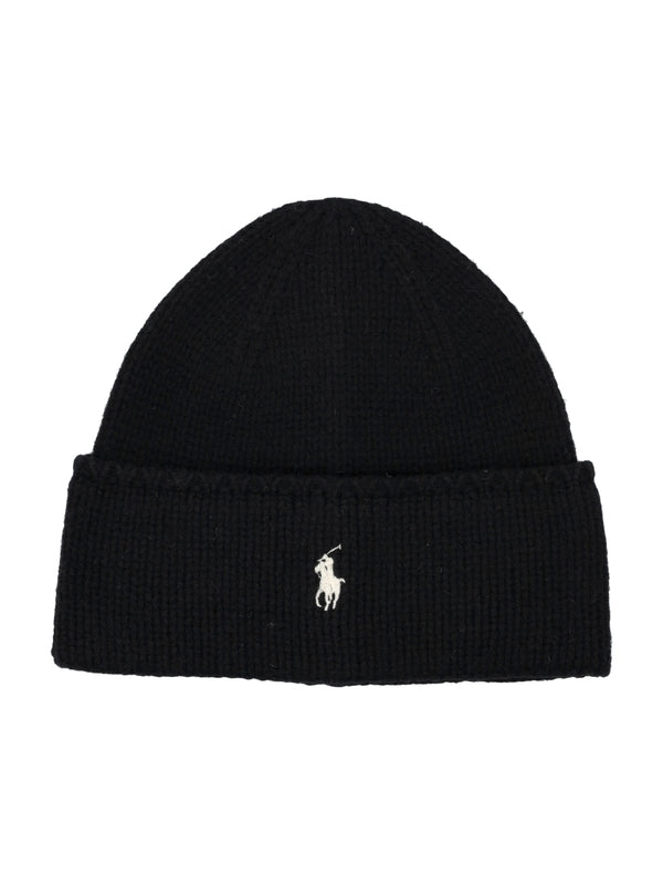 Polo Ralph Lauren Black Beanie