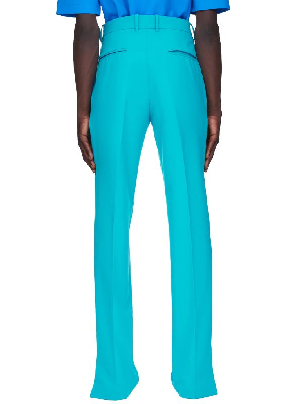 Slit Hem Crepe Pants