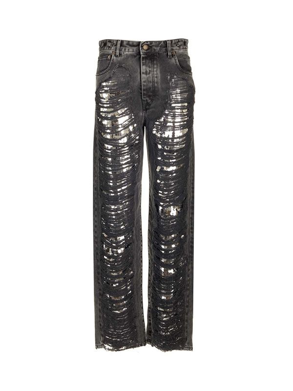 Karen Distress Denim Pants