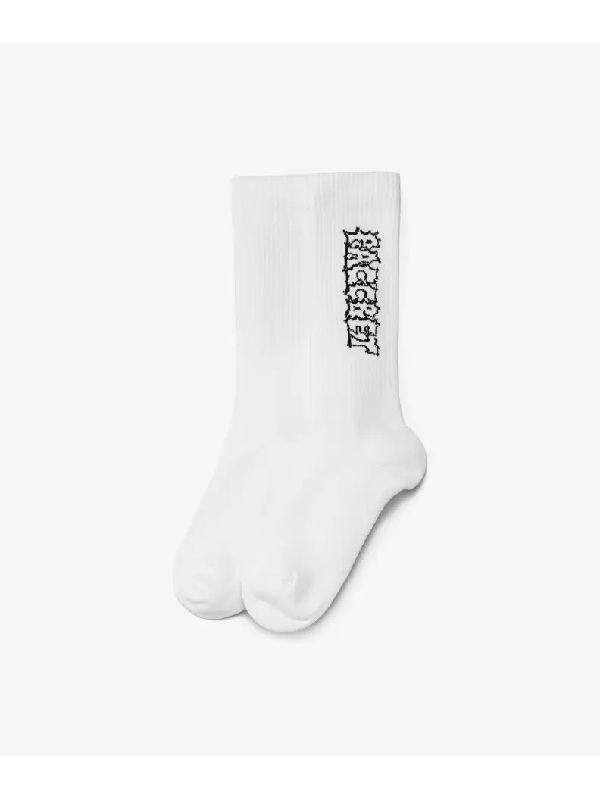 Jacquard Logo Socks