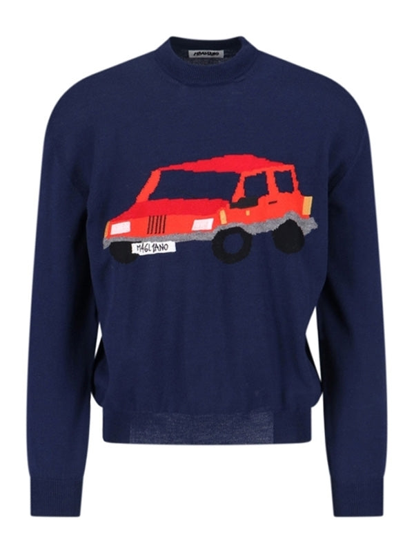 Magliano Navy Knitted