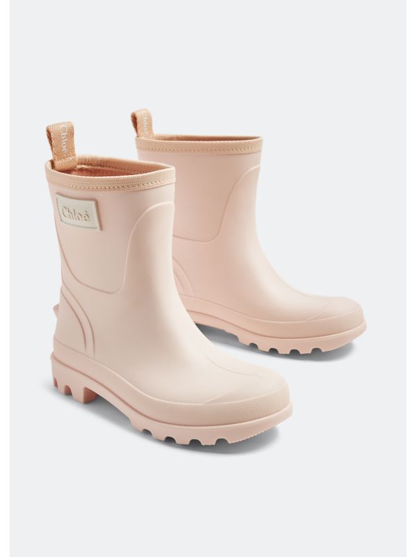 Logo Detail Rain Boots