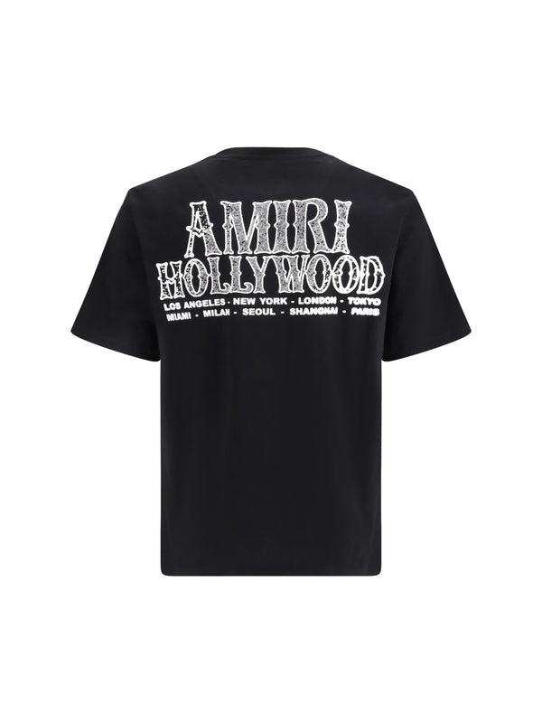 Amiri Black Half Sleeve
