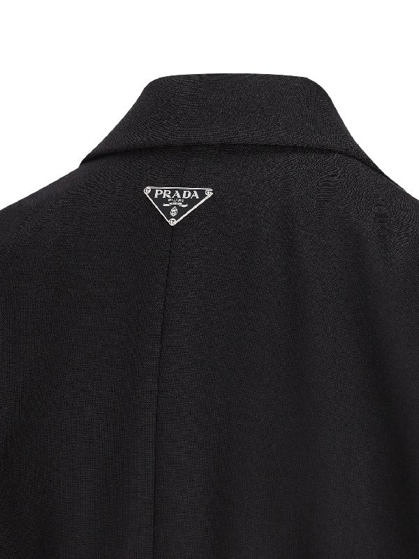 Back Triangle
  Logo Decoration Single Wool Jacket