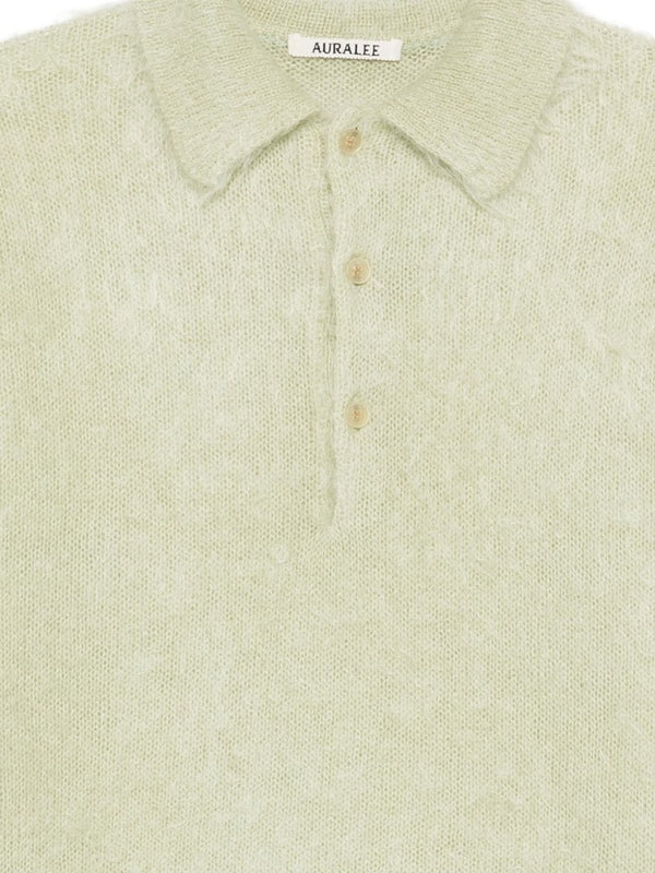 Mohair Wool Collar Knit