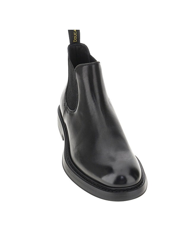 Ducals Black Chelsea Boots