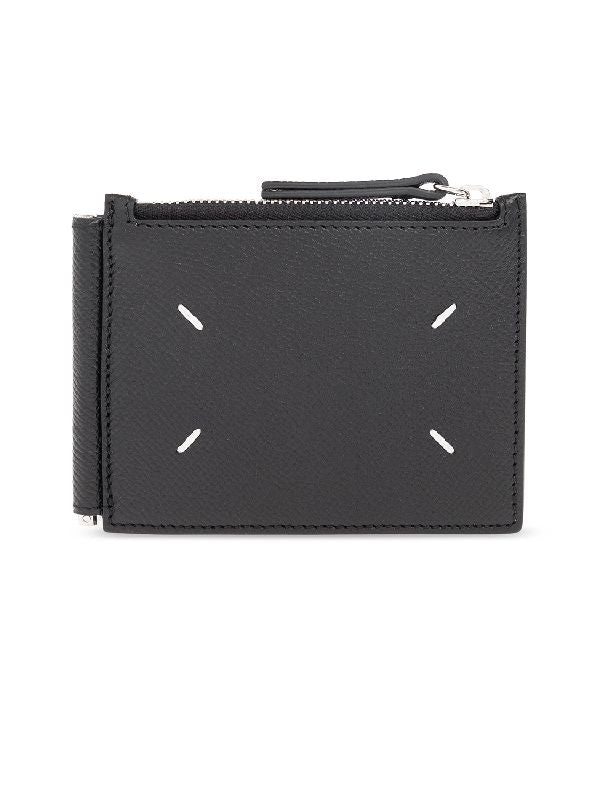 Stitch Leather
  Zipper Cardholder