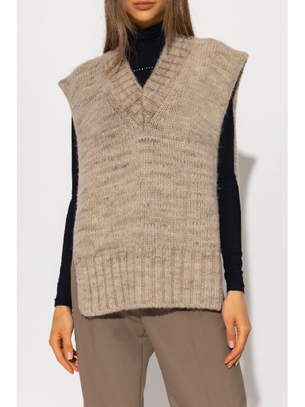 V-neck Knit
  Vest