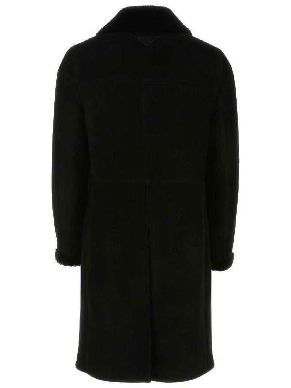 Black Shearling Coat