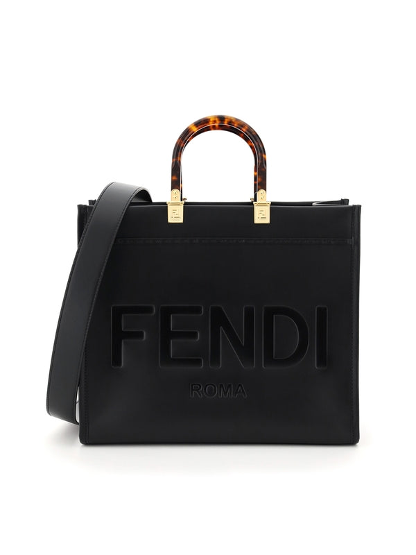 Sunshine Leather Medium Tote
  Bag