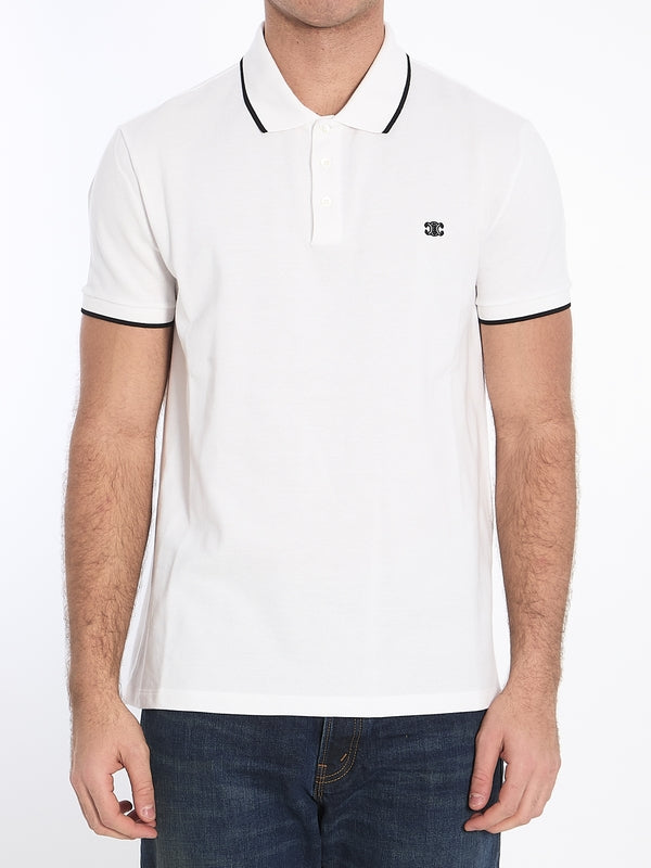 Trioppe Logo Short-sleeve Polo Shirt