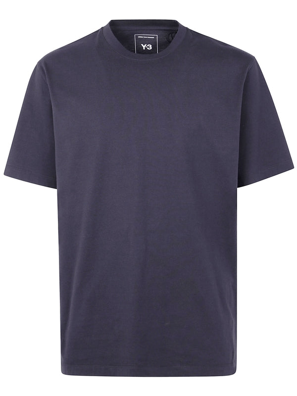 Y3 Navy Short Sleeve T-Shirt