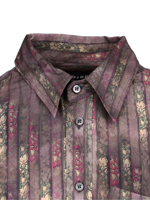 Allover Pattern Cotton Shirt - Jente