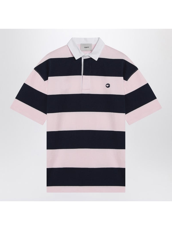 Stripe Cotton Polo Shirt