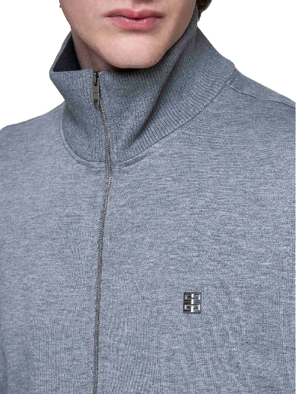 4G Metal Logo High Neck Knit
  Zip-Up