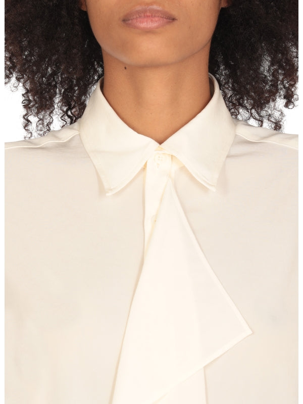 Ruffle Tie Detail Blouse