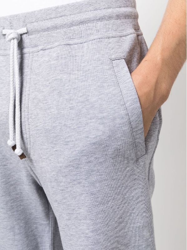 Drawstring Cotton Track Pants