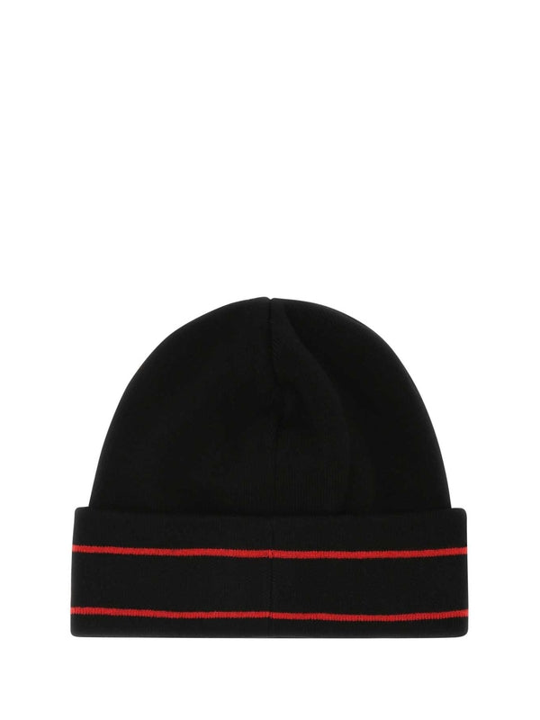 Alexander Mcqueen Black Beanies