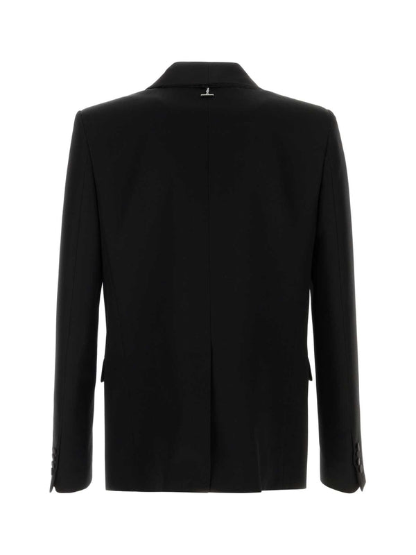 Alexander Mcqueen Black Tailored Jackets