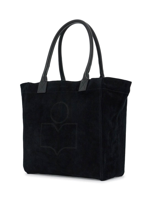 Yenky Suede Leather Small Tote Bag