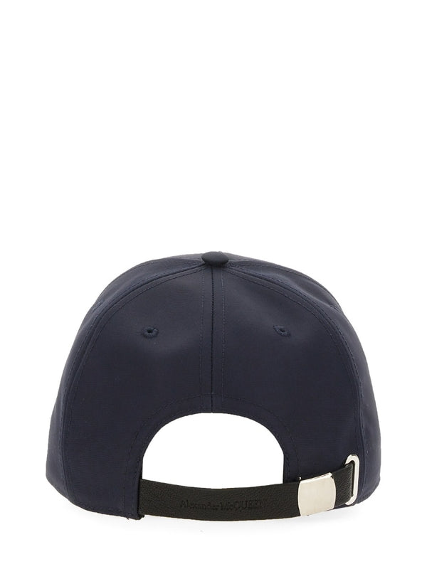 Alexander Mcqueen Blue Cap