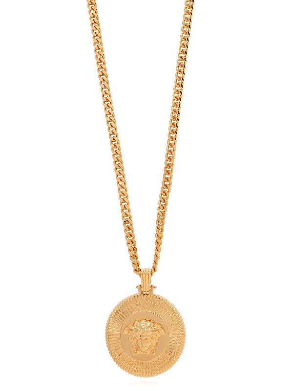 Medusa Head
  Gold Necklace